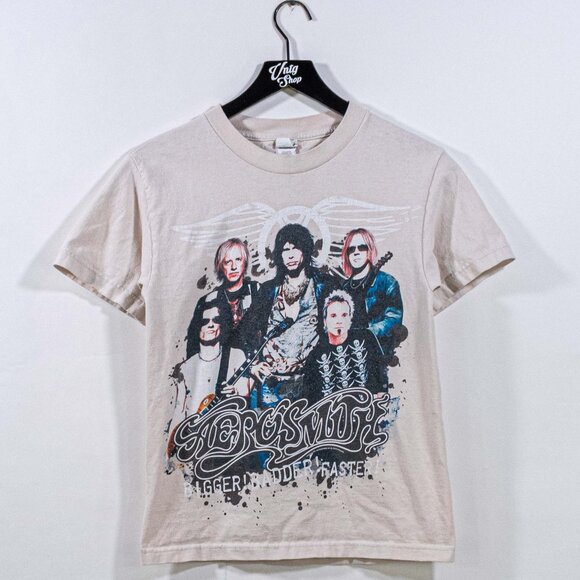 Aerosmith Bigger Badder Faster Tour T-Shirt Small Band Music Rock - Picture 1 of 10